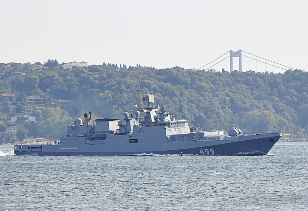Another Russian Warship Is Burning In The Black Sea