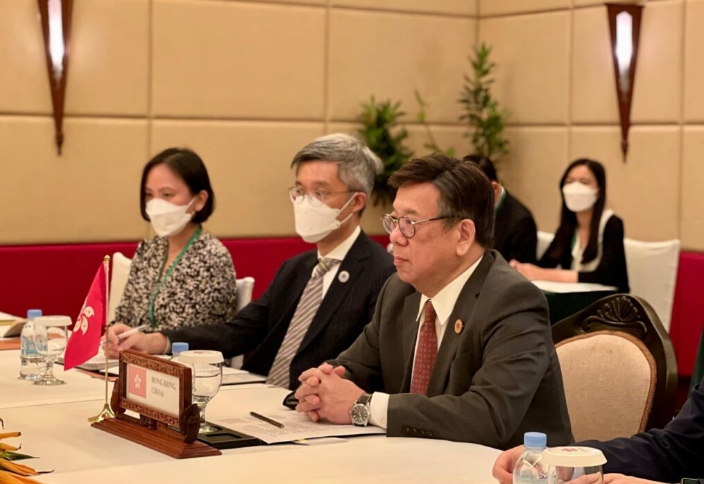 Algernon Yau garners support for HK’s RCEP bid