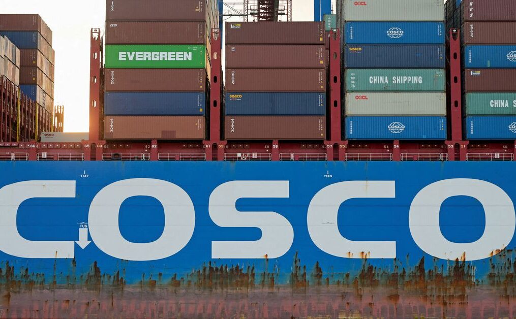 COSCO Shipping says to buy $2.7 bln port assets from parent, in $2.9 bln ship building deal