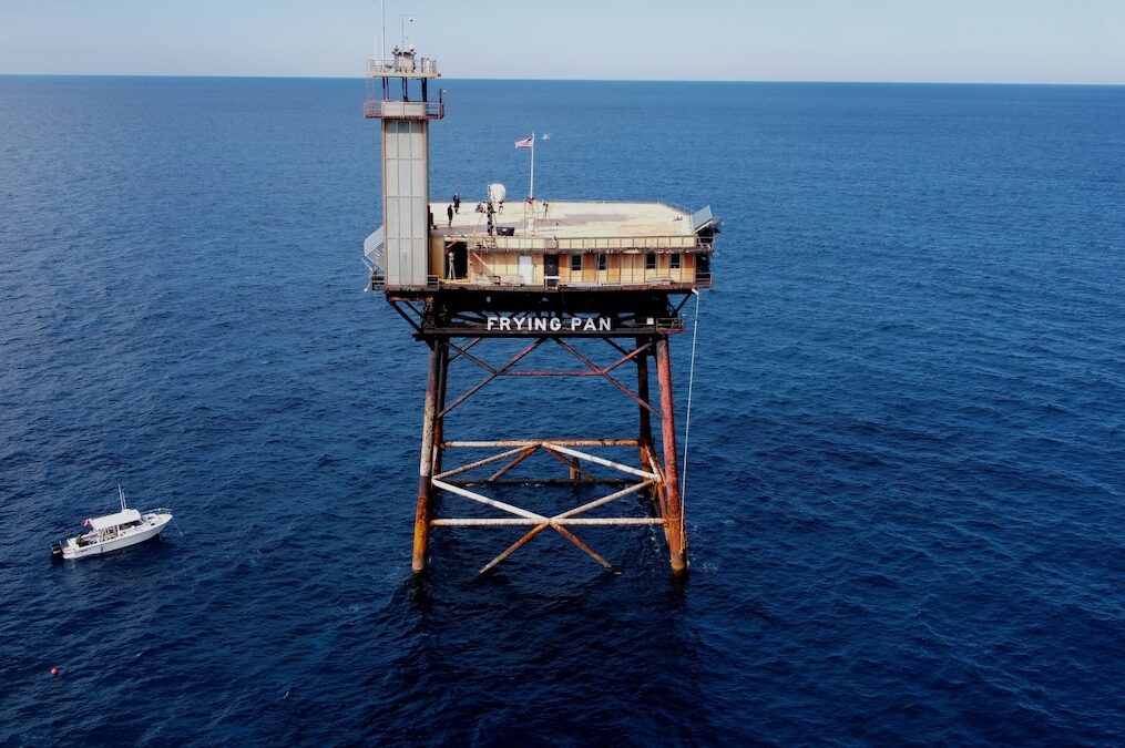 Stay overnight at this lighthouse—a thrilling 32 miles out to sea