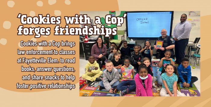 ‘Cookies with a Cop’ builds friendships at FES