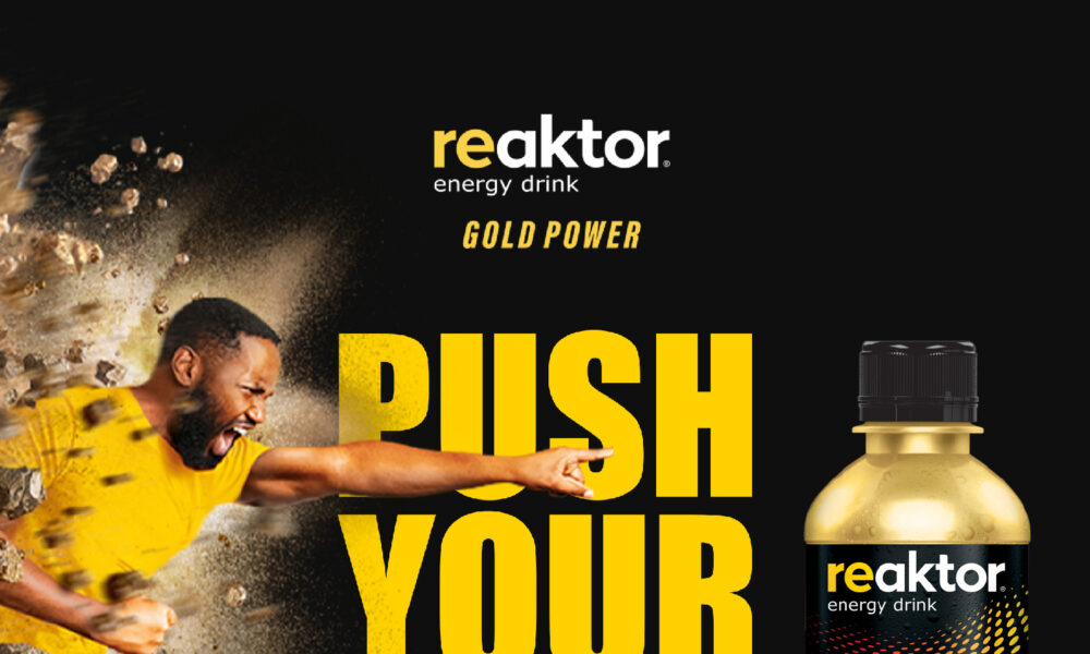 Introducing reaktor Gold Power – The Game Changer Energy Drink by Planet Bottling Company