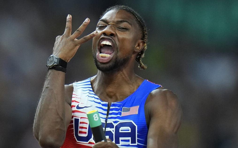 Sprinter Noah Lyles says NBA Finals winner is ‘world champion of what? Not the world’